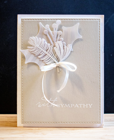 Sympathy card