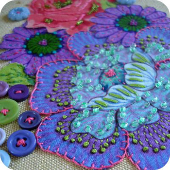Stitched Flowers