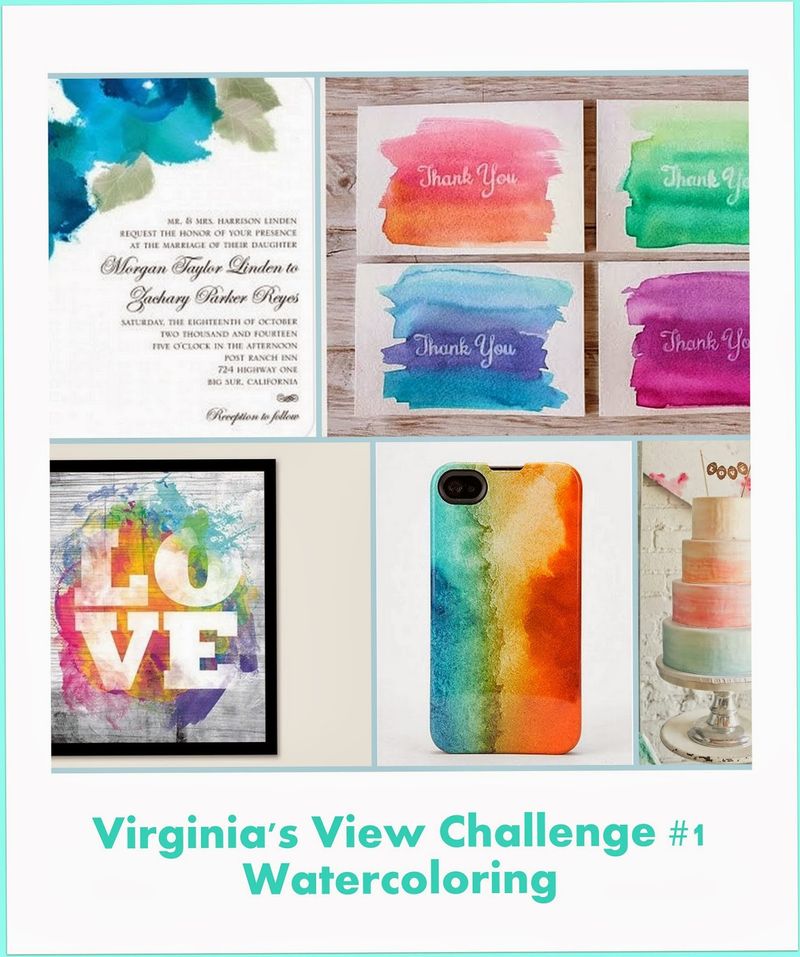 Watercoloring challenge