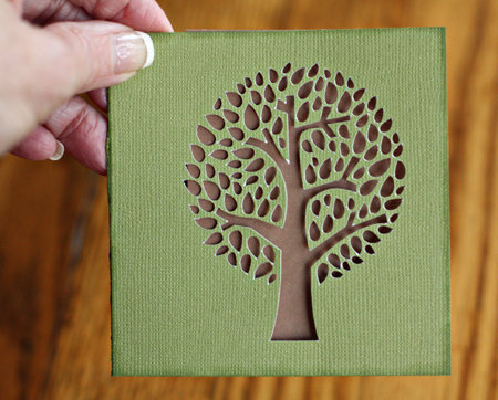 SilhouetteTreeCard