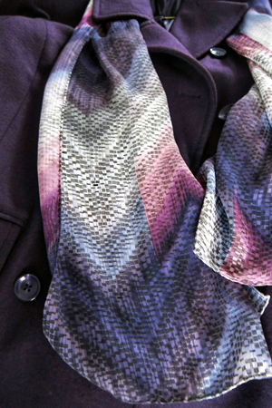 Coat:scarf