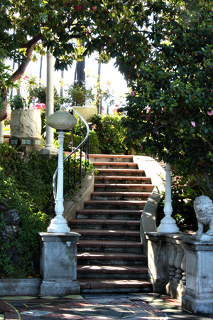 HearstCastleStairsw