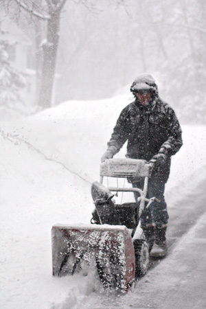 Snowblowingw