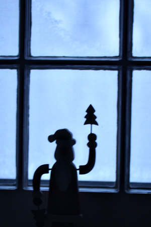 SantaSilhouettew
