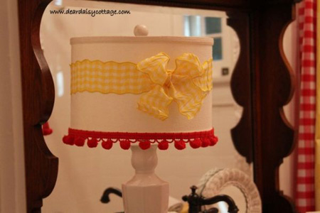 Daisy Cottage Lampshade