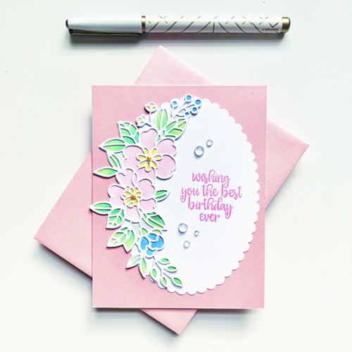 PinkCurvedFloral