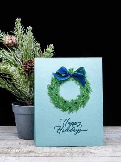 BlueGreenWreath
