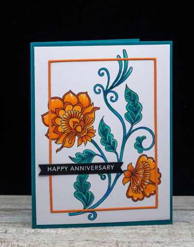 BlueOrangeFloral